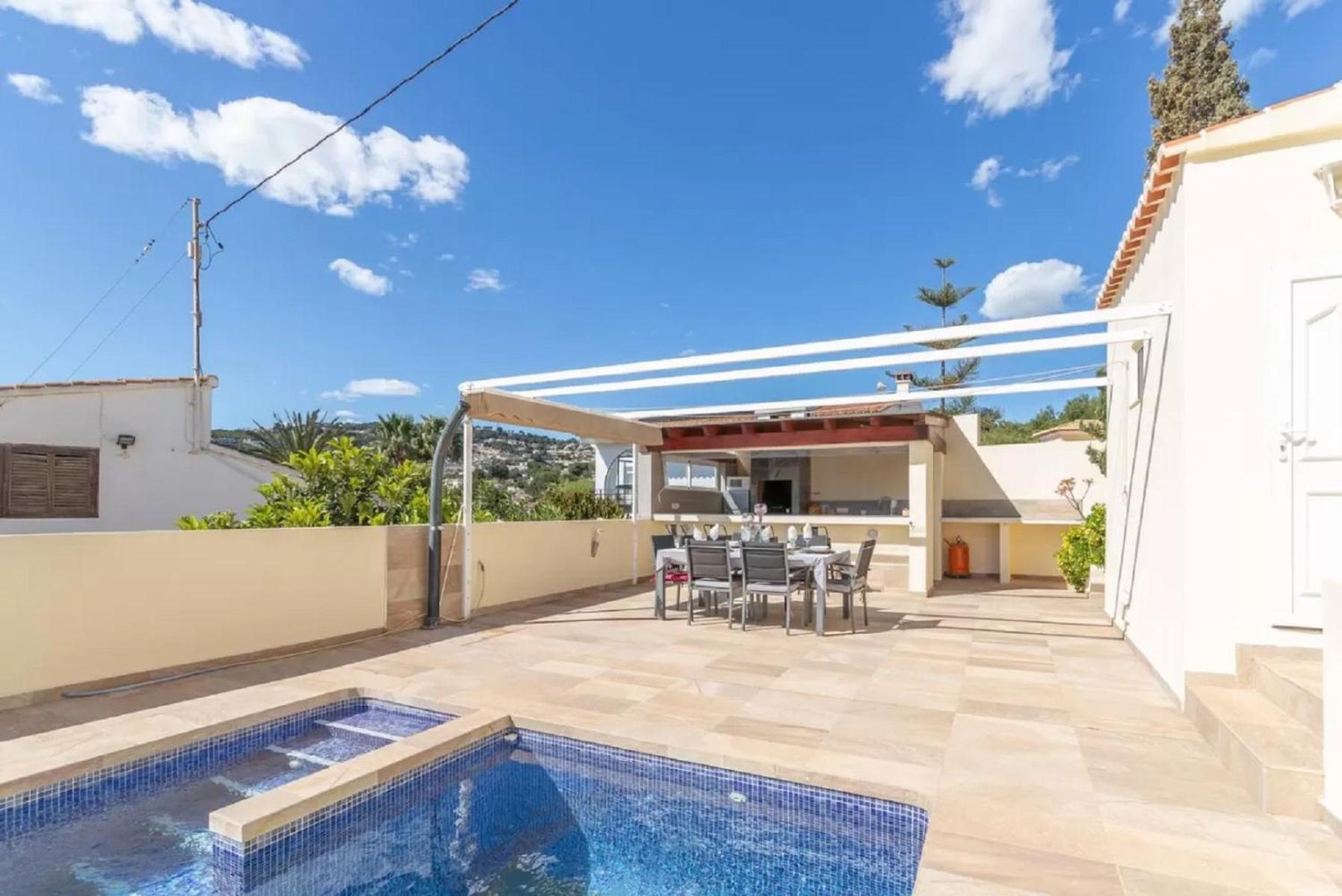 La Golondrina Villa Benissa Bagian luar foto