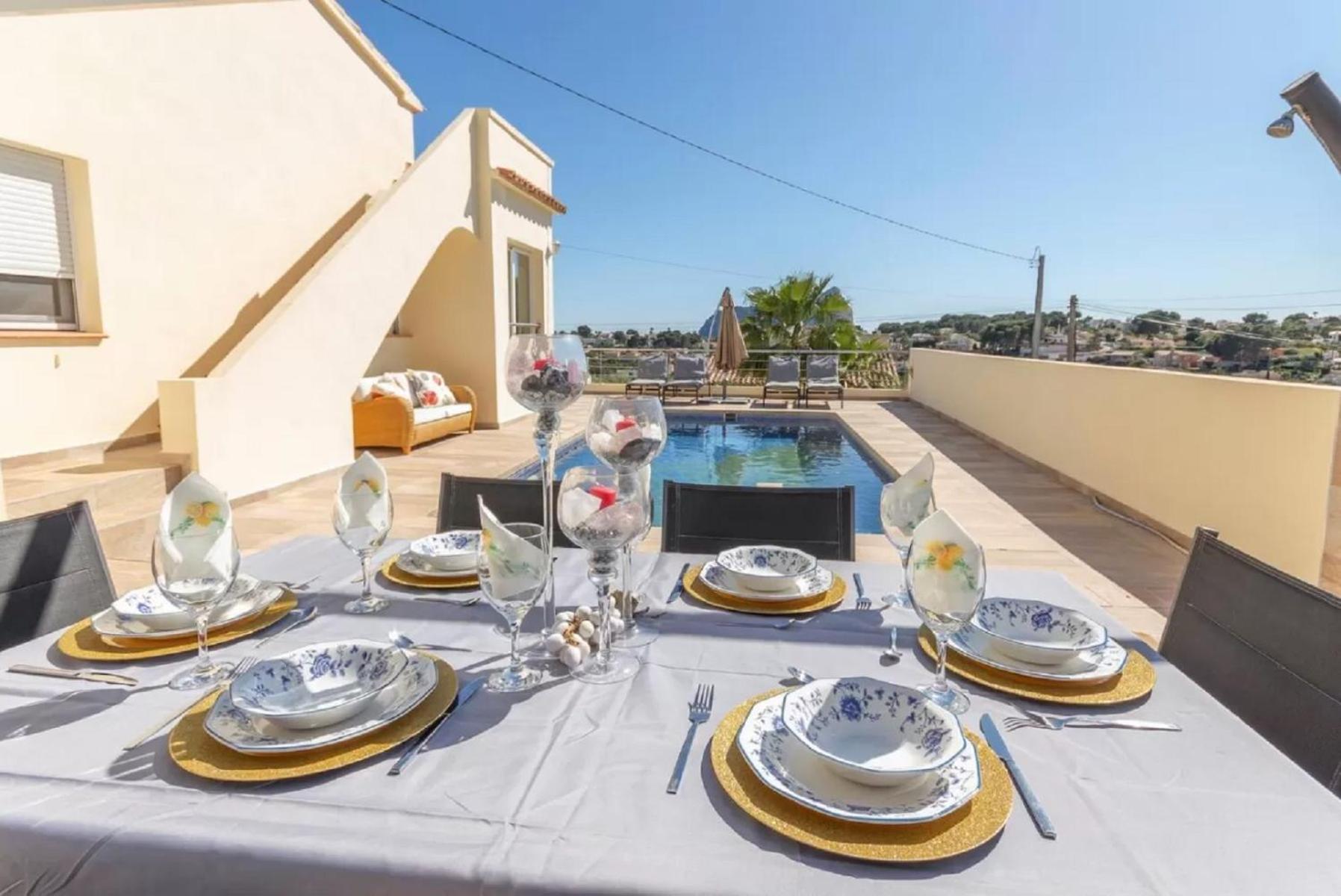 La Golondrina Villa Benissa Bagian luar foto