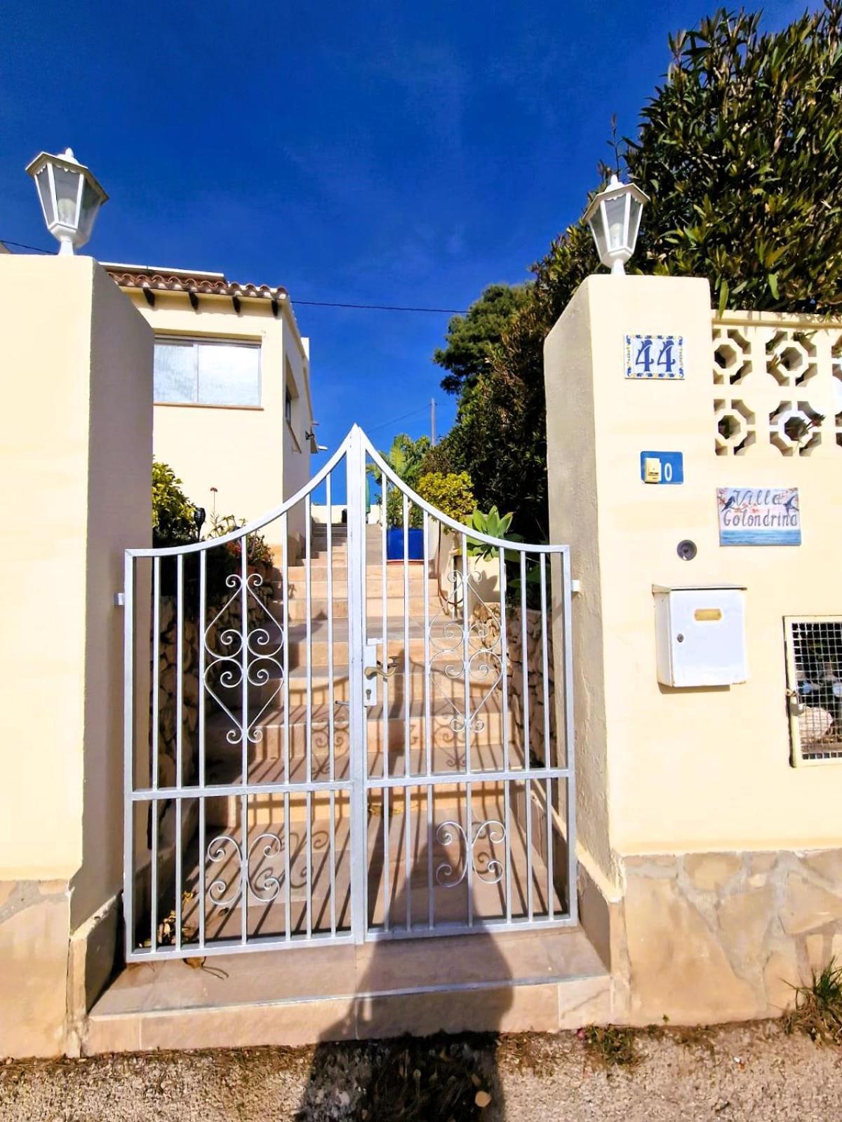 La Golondrina Villa Benissa Bagian luar foto