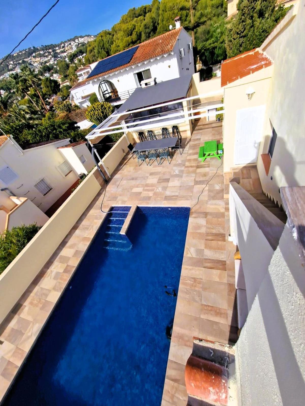 La Golondrina Villa Benissa Bagian luar foto