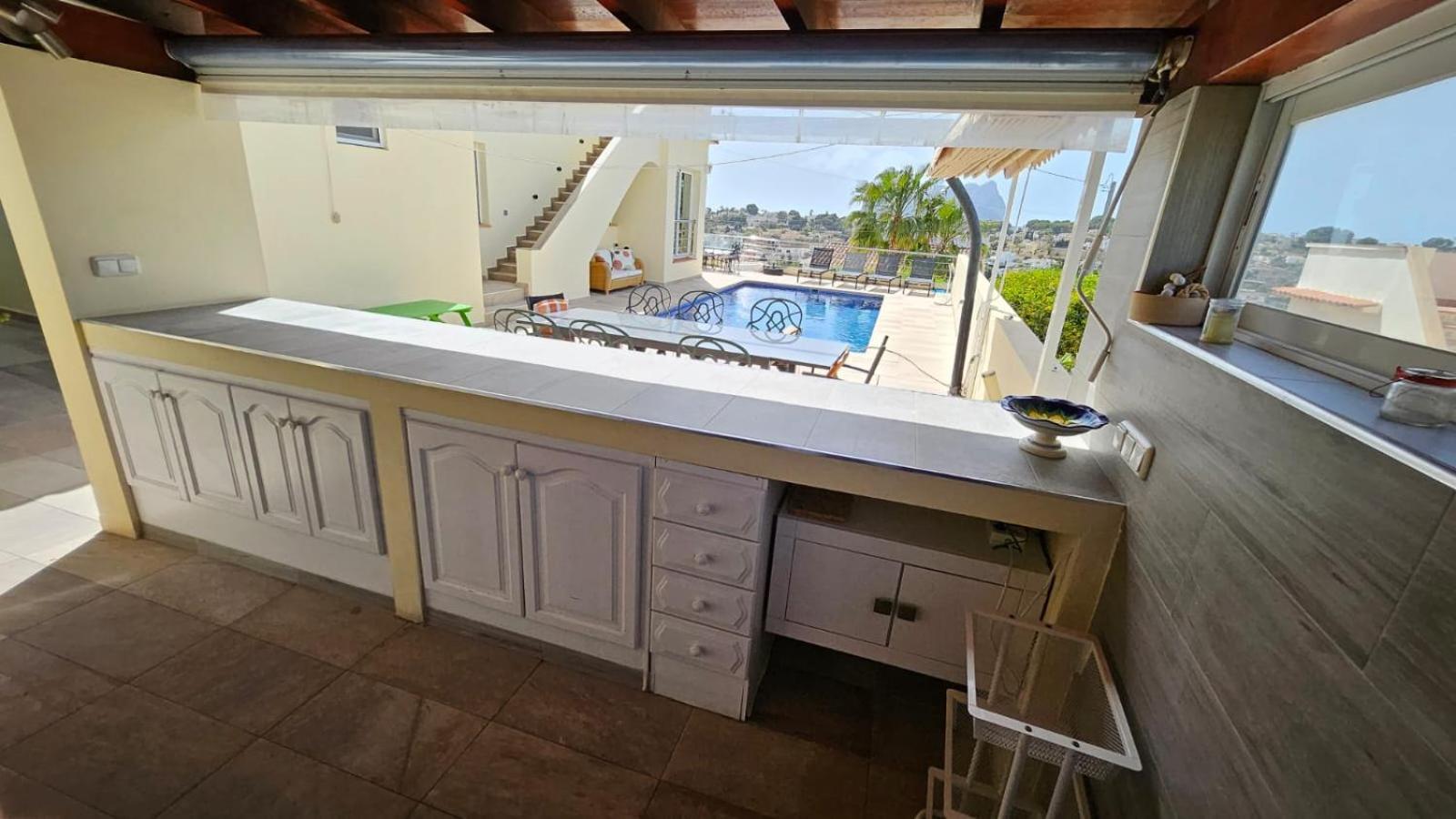 La Golondrina Villa Benissa Bagian luar foto